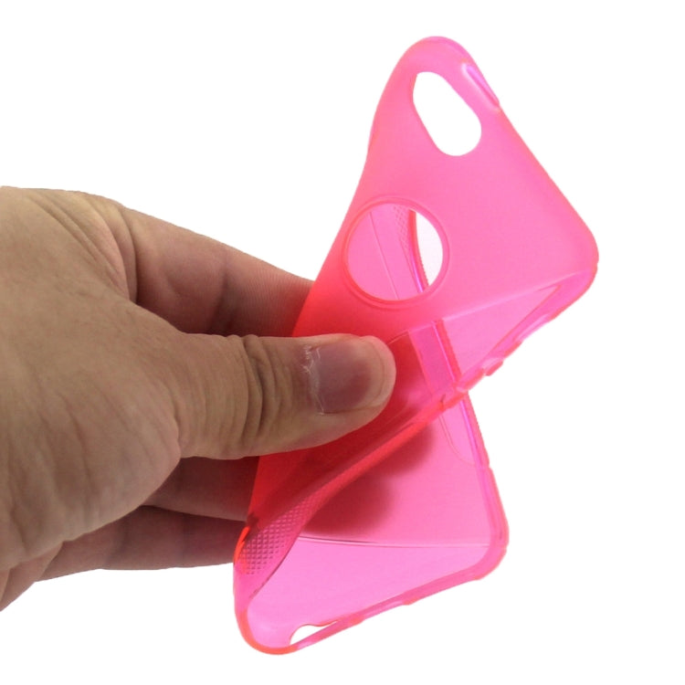 S-Shaped Soft TPU Protective Cover Case for iPhone 5 & 5s & SE