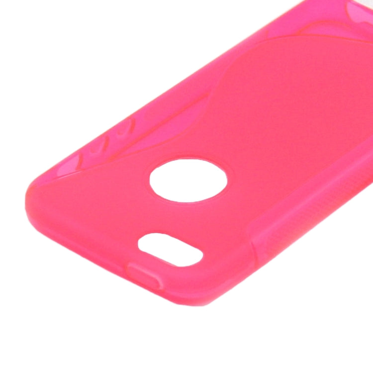 S-Shaped Soft TPU Protective Cover Case for iPhone 5 & 5s & SE