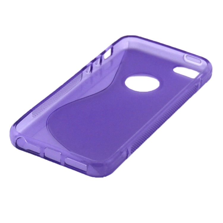 S-Shaped Soft TPU Protective Cover Case for iPhone 5 & 5s & SE