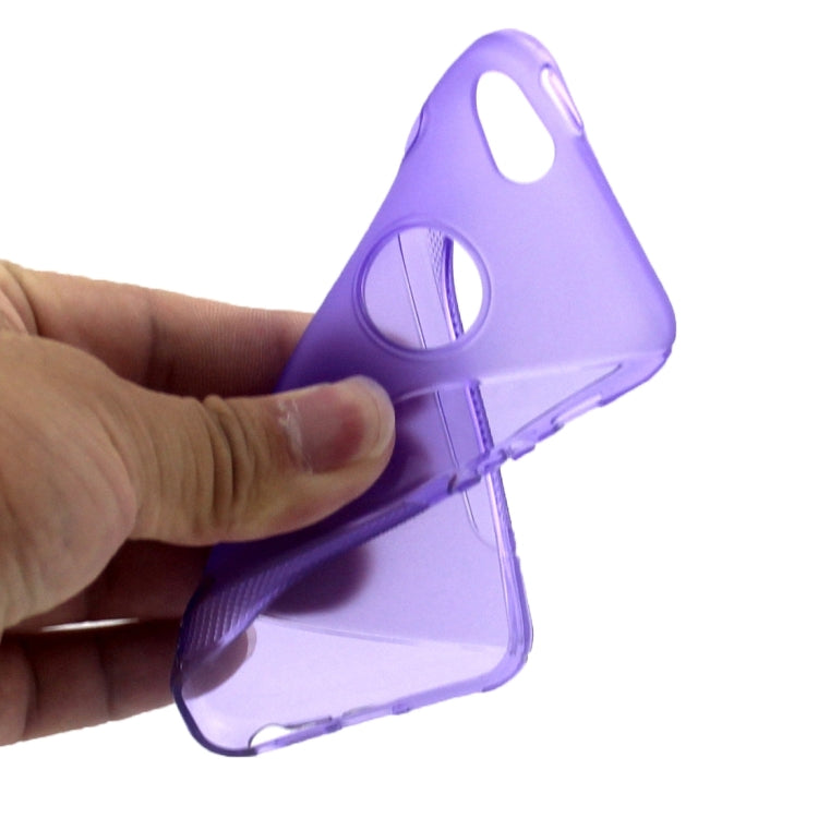 S-Shaped Soft TPU Protective Cover Case for iPhone 5 & 5s & SE