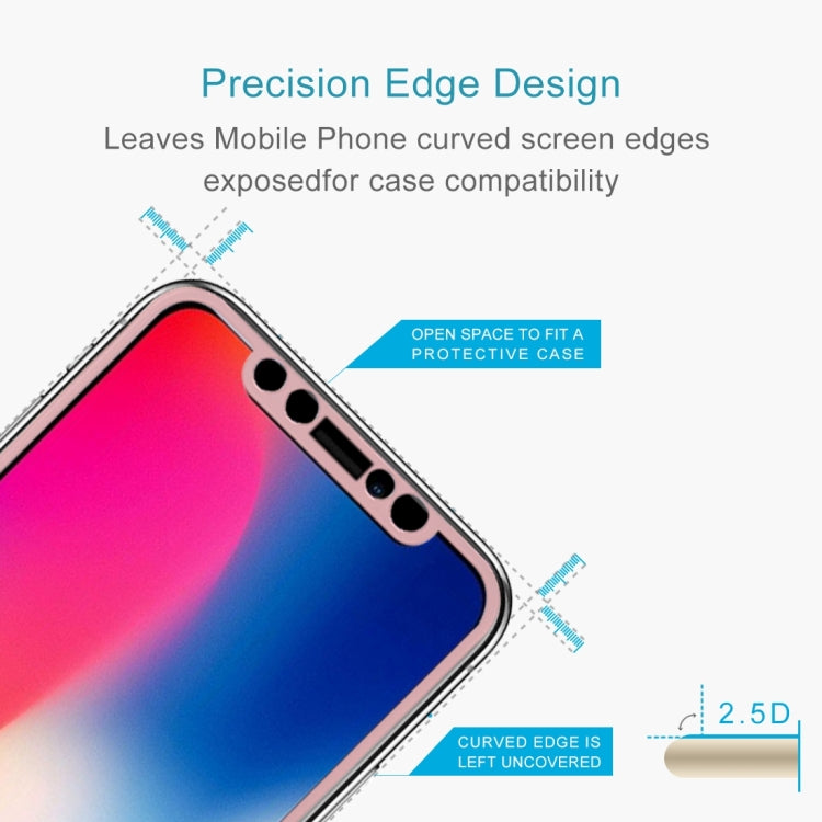 For iPhone X/XS/XSI 2019 Titanium Alloy Metal Tempered Glass Film
