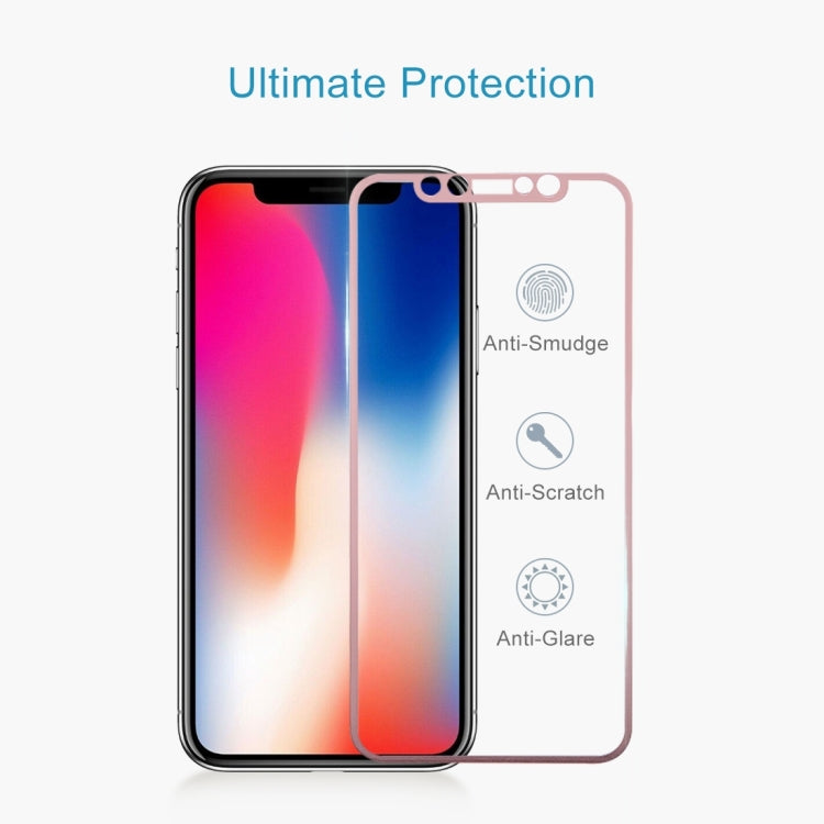 For iPhone X/XS/XSI 2019 Titanium Alloy Metal Tempered Glass Film