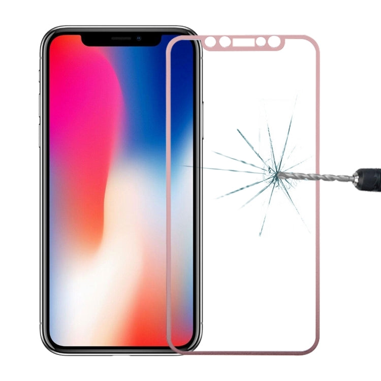 For iPhone X/XS/XSI 2019 Titanium Alloy Metal Tempered Glass Film