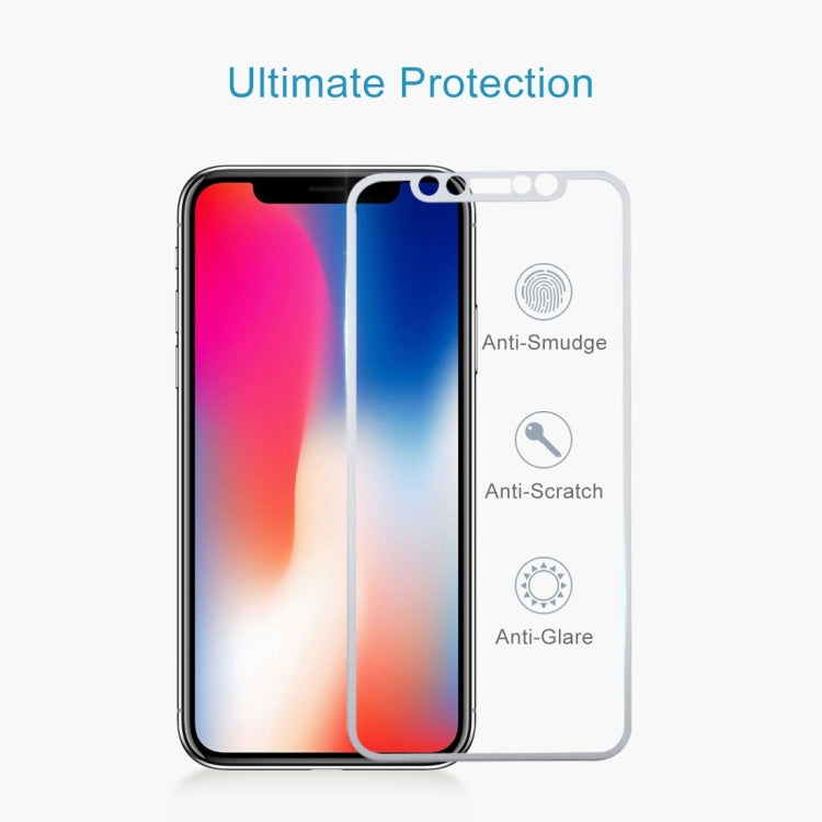 For iPhone X/XS/XSI 2019 Titanium Alloy Metal Tempered Glass Film