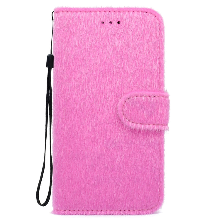 For iPhone X / XS Butterfly Knot Diamond Encrusted Horizontal Flip Plush Protective Back Cover with Holder & Card Slots & Wallet & Lanyard