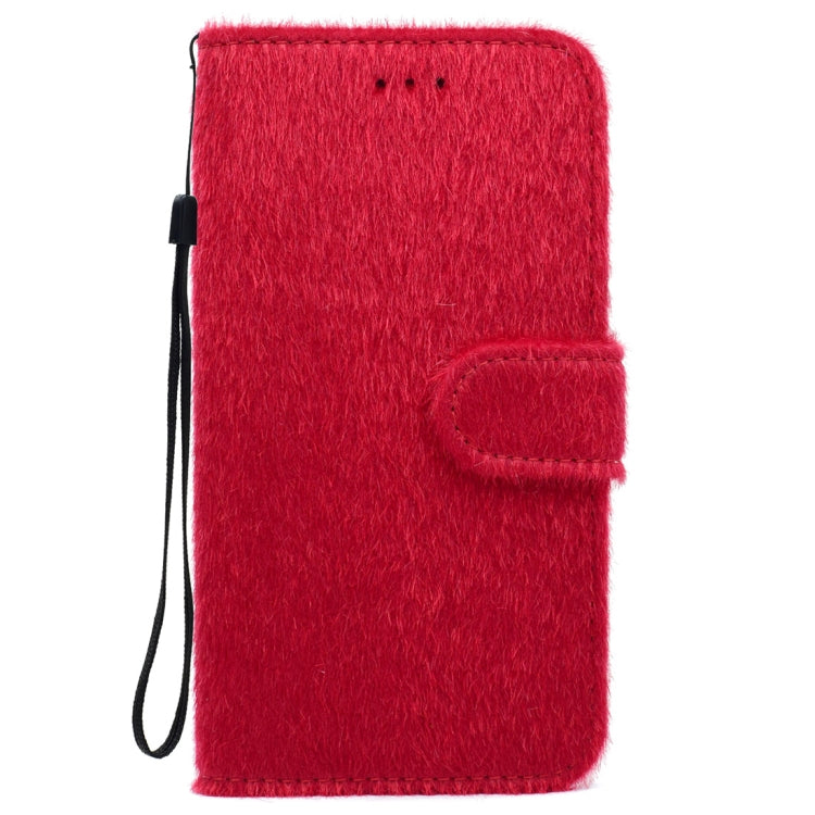 For iPhone X / XS Butterfly Knot Diamond Encrusted Horizontal Flip Plush Protective Back Cover with Holder & Card Slots & Wallet & Lanyard