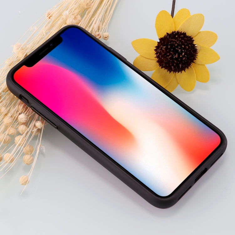 For iPhone X / XS GOOSPERY TPU + PC Sky Slide Bumper Protective Back Case with Card Slots