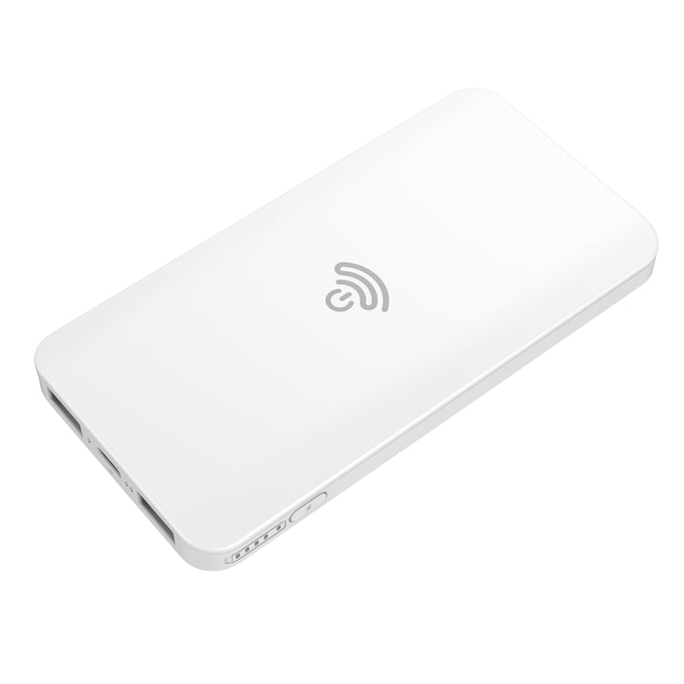 HAMTOD HS1 Portable Intelligent Qi Standard Wireless Charger / Power Bank, Support Fast Charging, For iPhone, Galaxy, Huawei, Xiaomi, LG, HTC and Other QI Standard Smart Phones