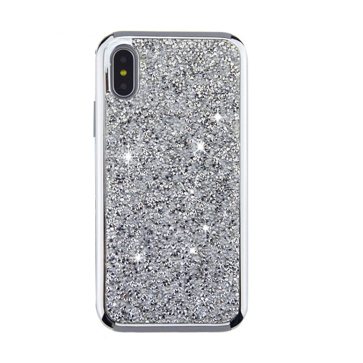 For iPhone X / XS Diamond Series Electroplating PC TPU Protective Case