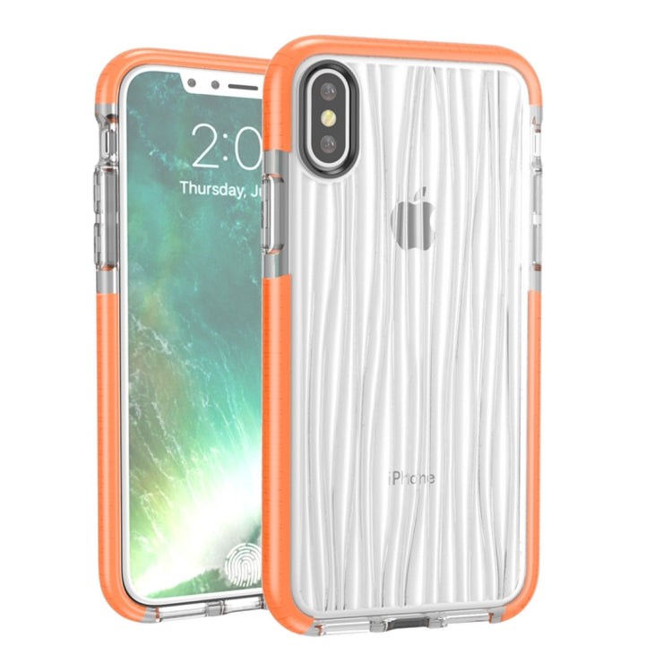 For iPhone X / XS D30+TPU Moire P