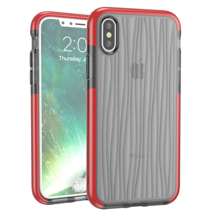 For iPhone X / XS D30+TPU Moire P