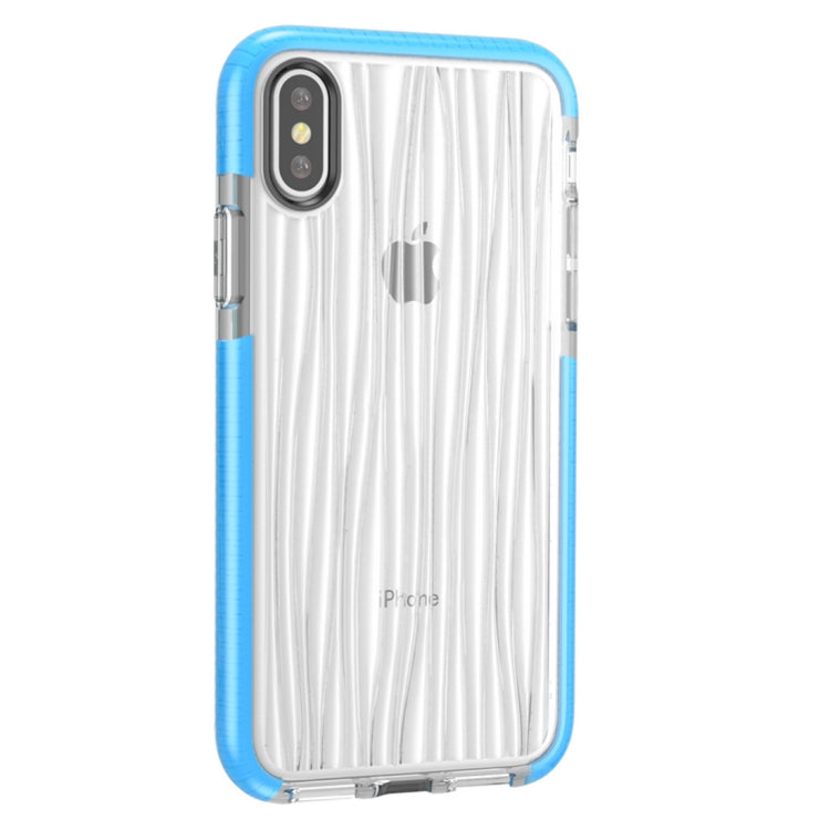 For iPhone X / XS D30+TPU Moire P