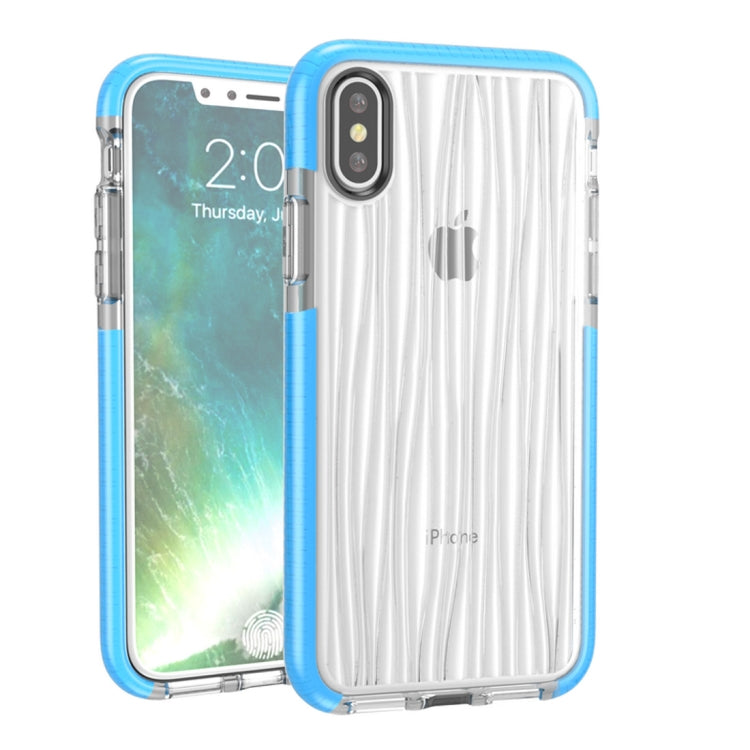 For iPhone X / XS D30+TPU Moire P