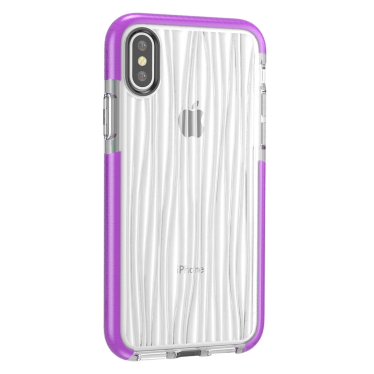 For iPhone X / XS D30+TPU Moire P