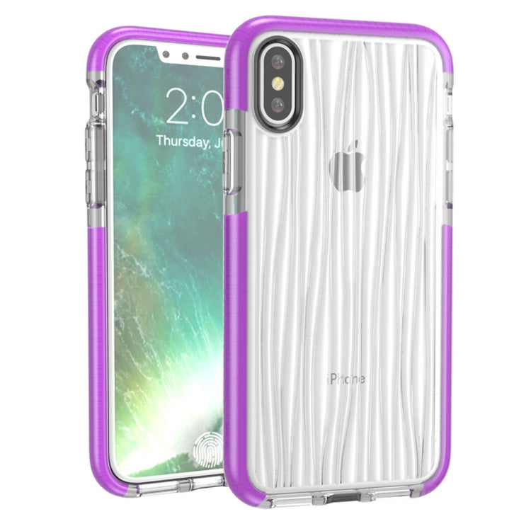 For iPhone X / XS D30+TPU Moire P
