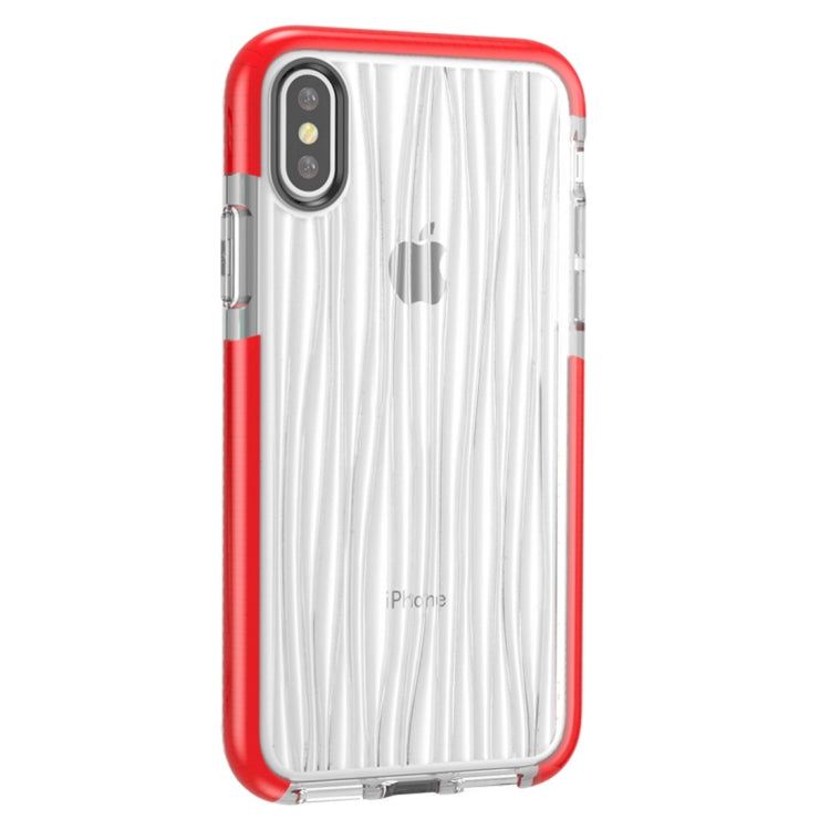 For iPhone X / XS D30+TPU Moire P