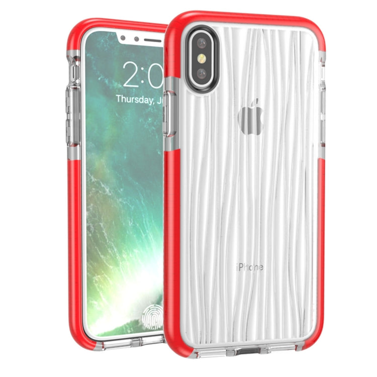 For iPhone X / XS D30+TPU Moire P