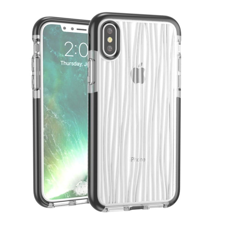 For iPhone X / XS D30+TPU Moire P