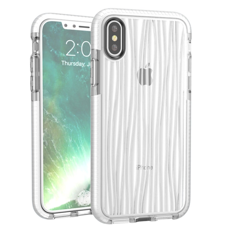 For iPhone X / XS D30+TPU Moire P