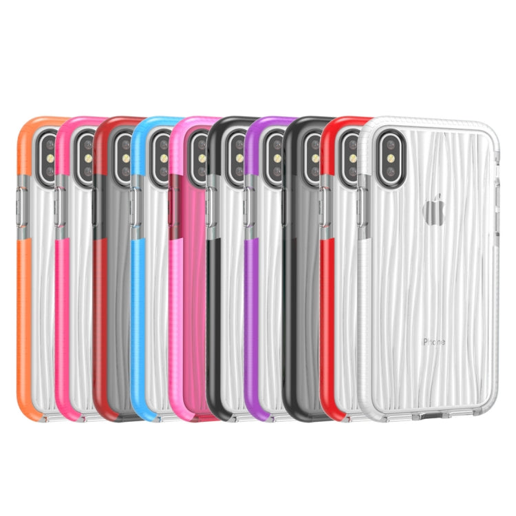 For iPhone X / XS D30+TPU Moire P