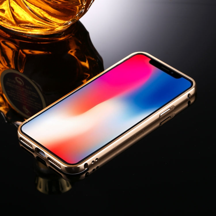 For iPhone X / XS Electroplating + PC Mirror Protective Back Cover Case