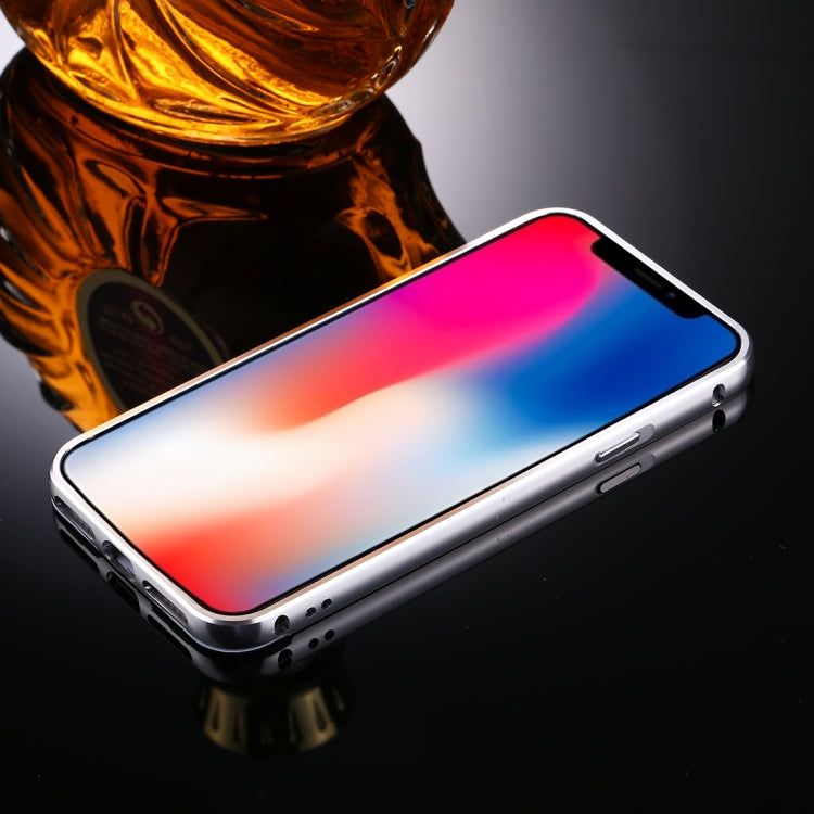 For iPhone X / XS Electroplating + PC Mirror Protective Back Cover Case
