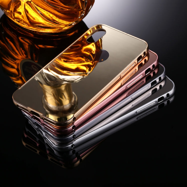 For iPhone X / XS Electroplating + PC Mirror Protective Back Cover Case