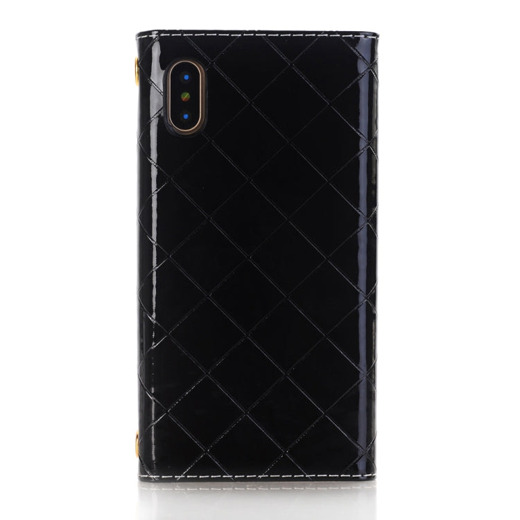 For iPhone X / XS Shoulder Bag Shaped PU Leather Horizontal Flip Protective Case Cover with Card Slots & Wallet