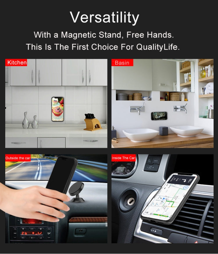 For iPhone X / XS Silicone & PU Striped Texture Two In One Metal Phone Case with Holder