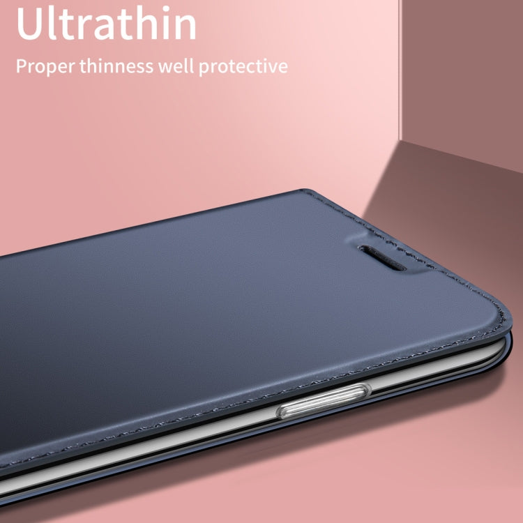 For iPhone X / XS DZGOGO ISKIN Series Slight Frosted PU+ TPU  Case
