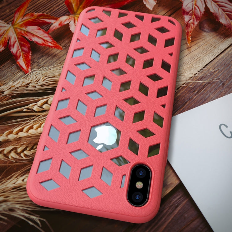 For iPhone X / XS 2 in 1 Magic Mirror Series TPU+PC Case