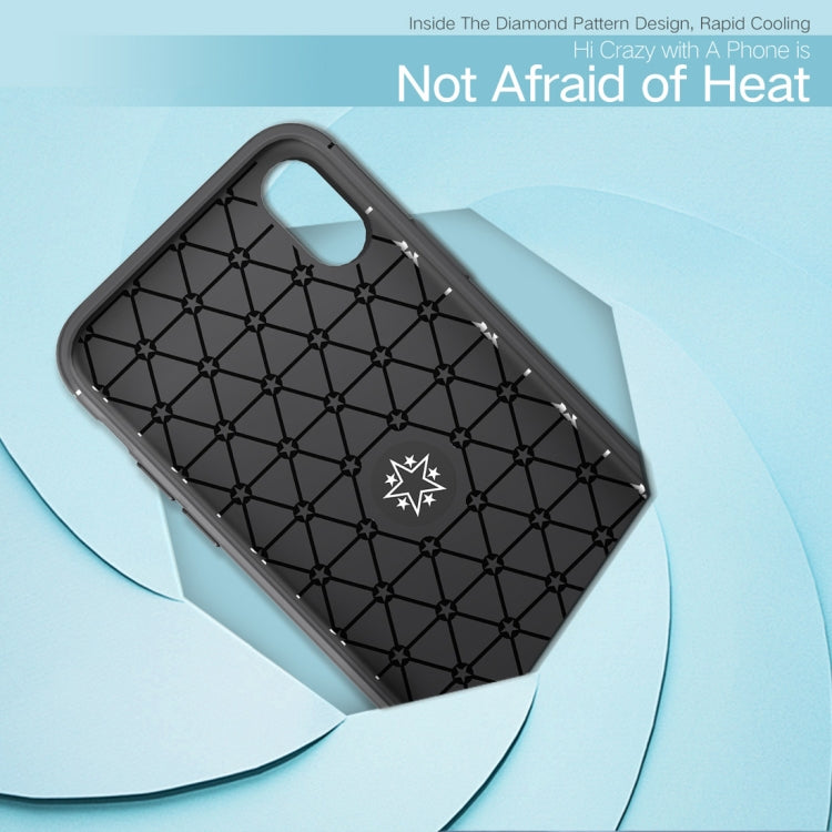 For iPhone X / XS Metal Ring Holder 360 Degree Rotating TPU Case
