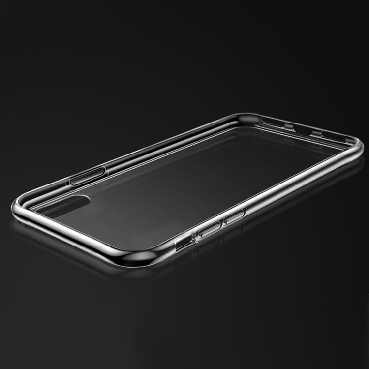 For iPhone X / XS TOTUDESIGN Crystal Shield Series TPU Transparent Soft Case  (Transparent)