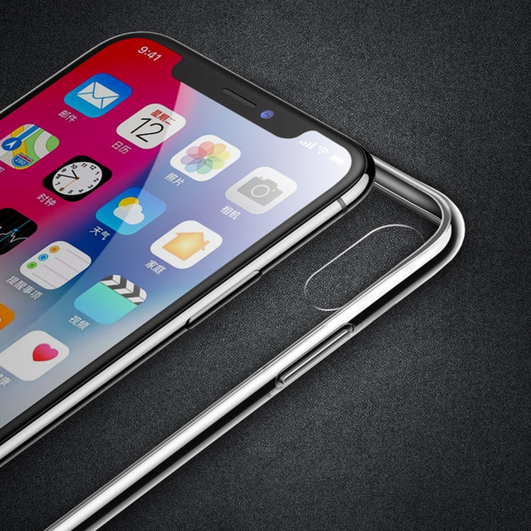 For iPhone X / XS TOTUDESIGN Crystal Shield Series TPU Transparent Soft Case  (Transparent)