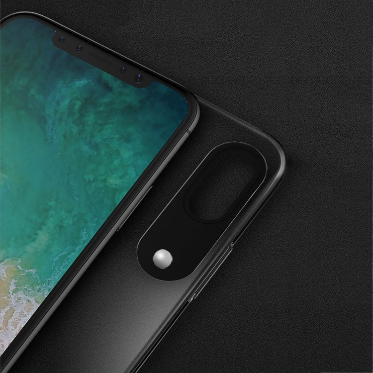 For iPhone X / XS TOTUDESIGN  Clear Crystal Series Transparent PC Protective Case