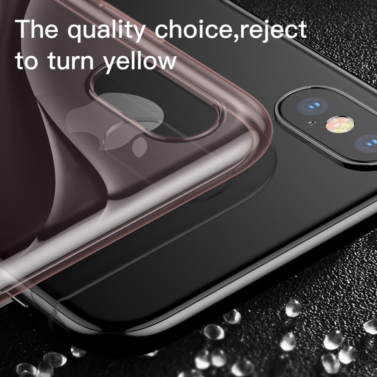 For iPhone X / XS Baseus Flowing Water Pattern TPU Case