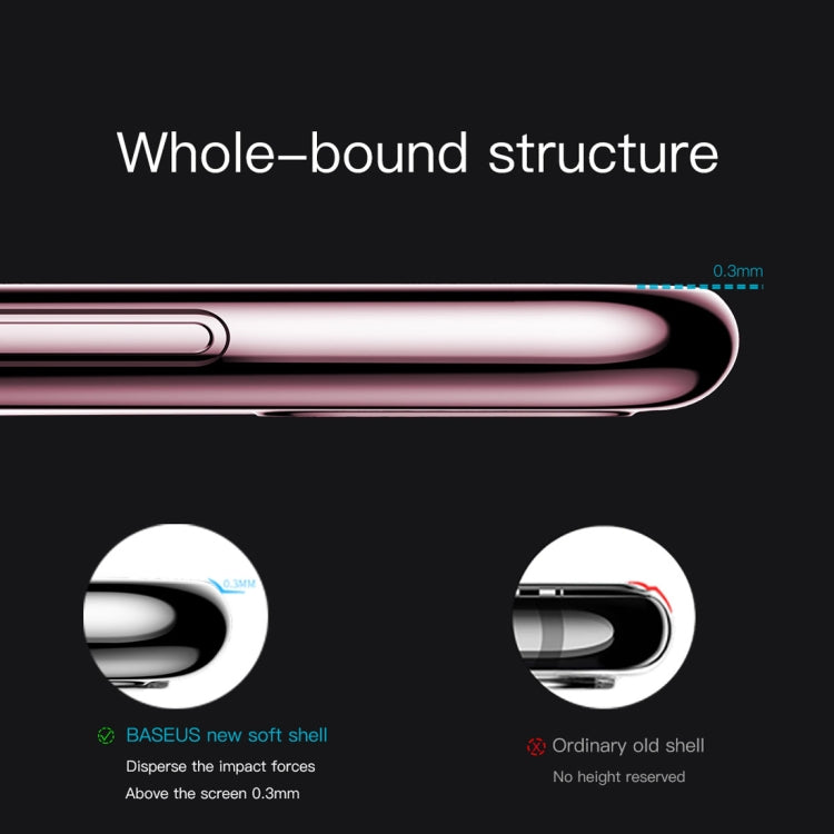 For iPhone X / XS Baseus Flowing Water Pattern TPU Case