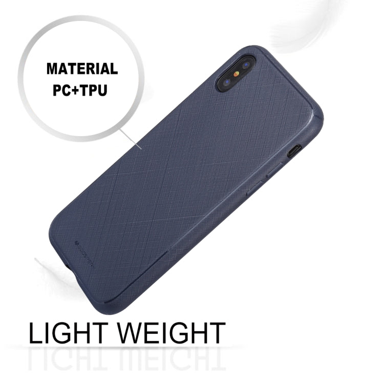 For iPhone X / XS GOOSPERY STYLE LUX Shockproof Soft TPU Case