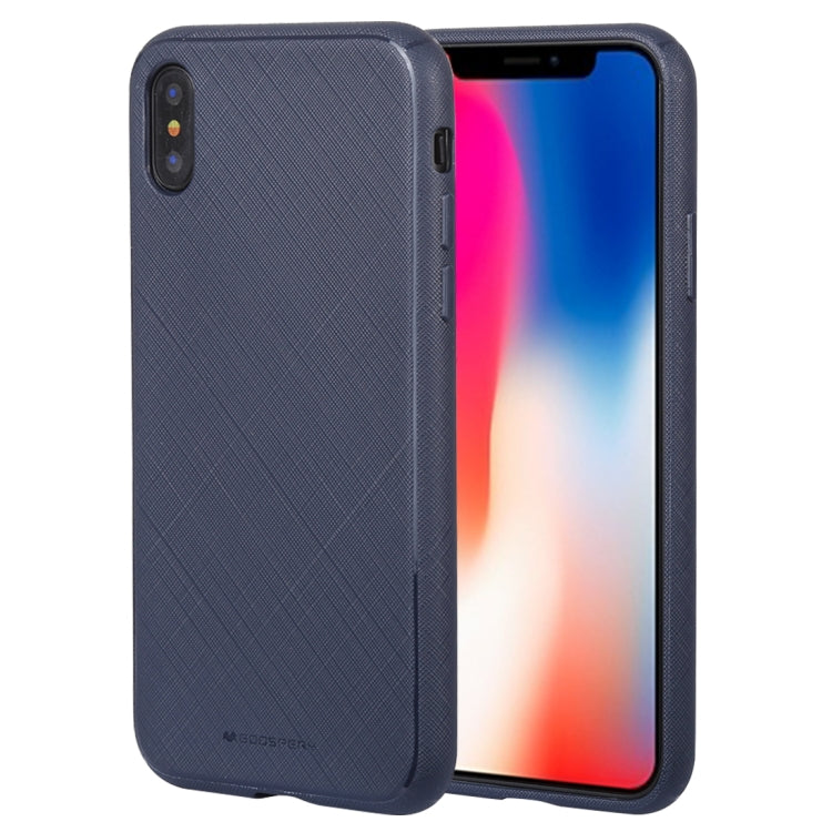 For iPhone X / XS GOOSPERY STYLE LUX Shockproof Soft TPU Case