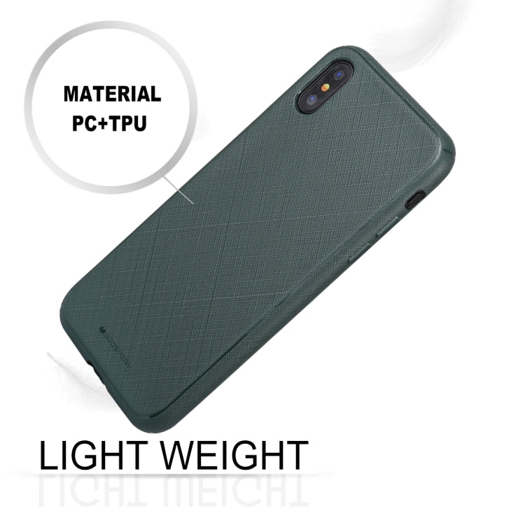 For iPhone X / XS GOOSPERY STYLE LUX Shockproof Soft TPU Case