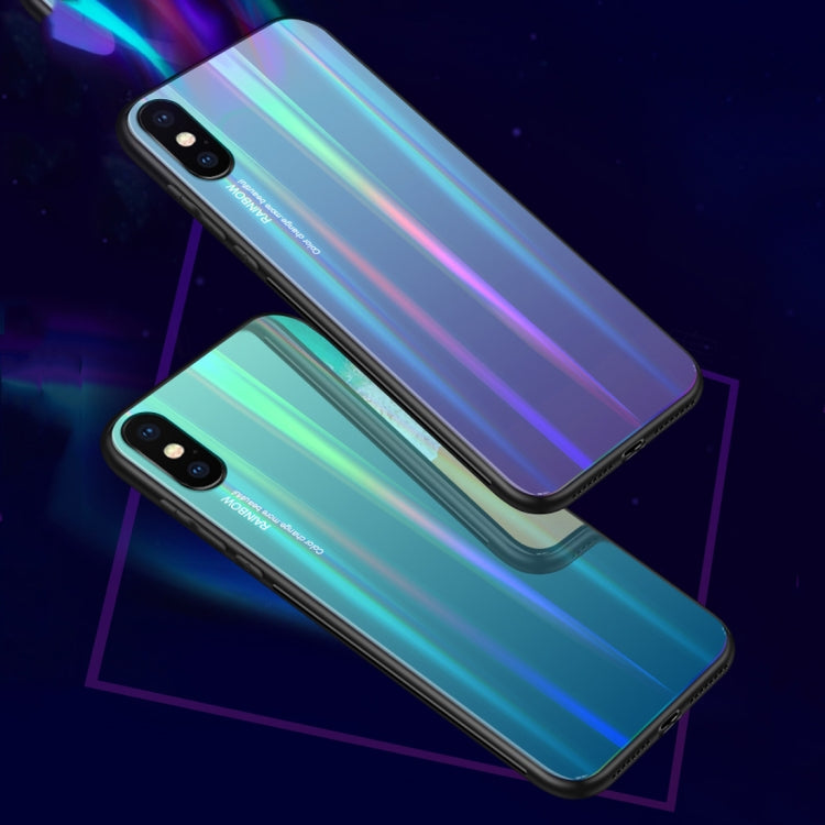 For iPhone X / XS Rainbow Series
