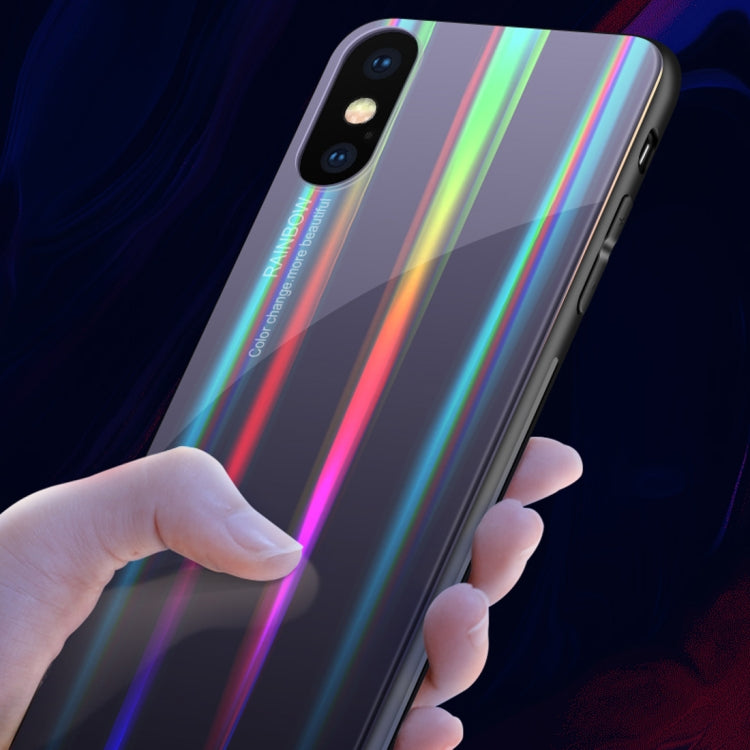For iPhone X / XS Rainbow Series