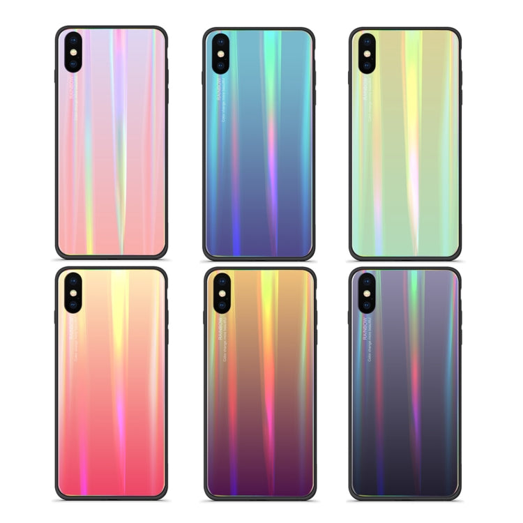 For iPhone X / XS Rainbow Series