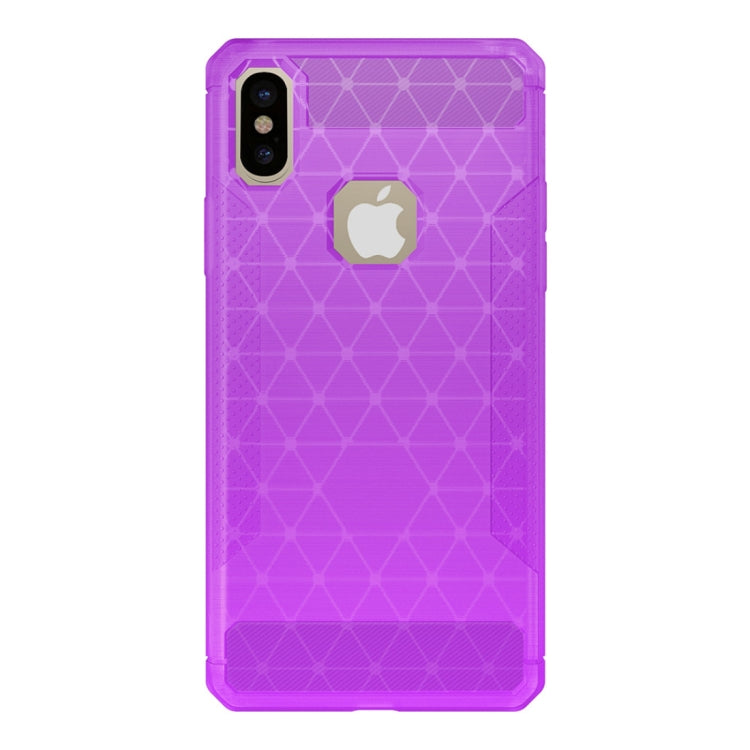 For iPhone X / XS Color Frosted TPU Soft Protective Back Case