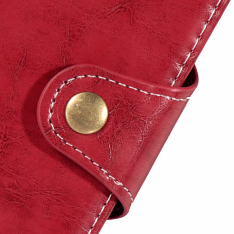 For iPhone XS Crazy Horse Texture Retro Business Horizontal Flip Leather Case with Holder & Card Slots & Wallet