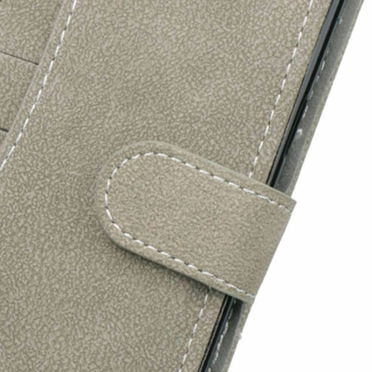 For iPhone XS Frosted TPU Horizontal Flip Leather Case with Holder & Card Slots & Wallet & Photo Frame