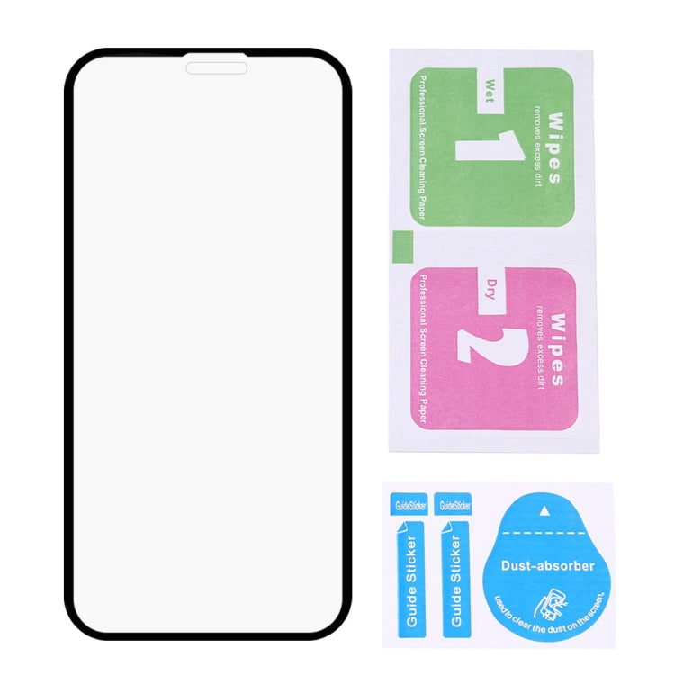 For iPhone XR 2pcs Full Glue Full Screen Tempered Glass Film