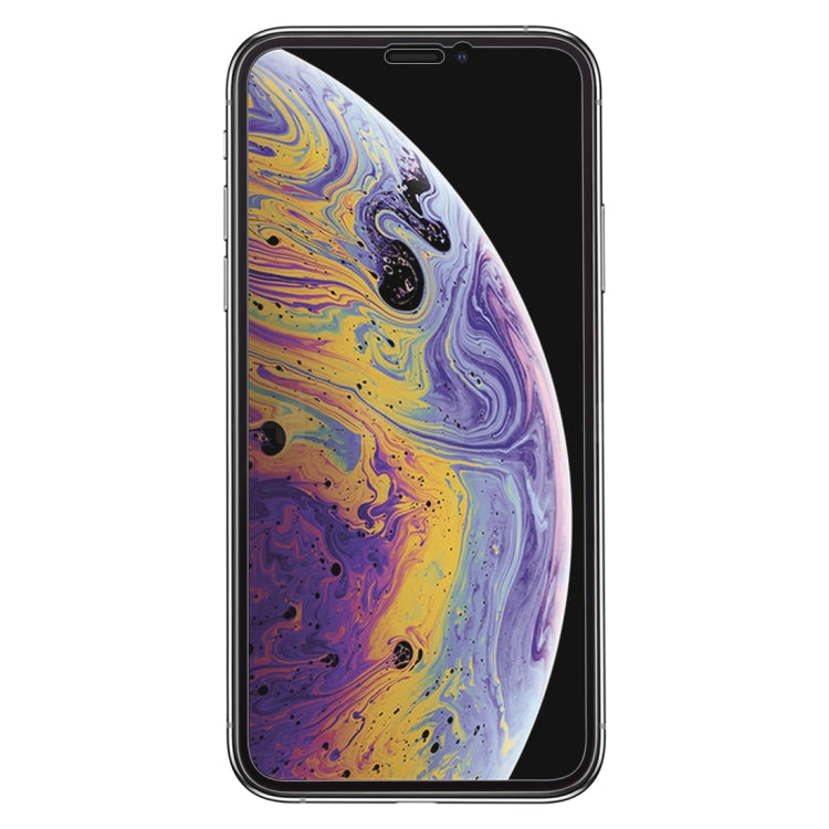 For iPhone XS Max 9H 2.5D Anti-shock Full Glue Full Screen Tempered Glass Film