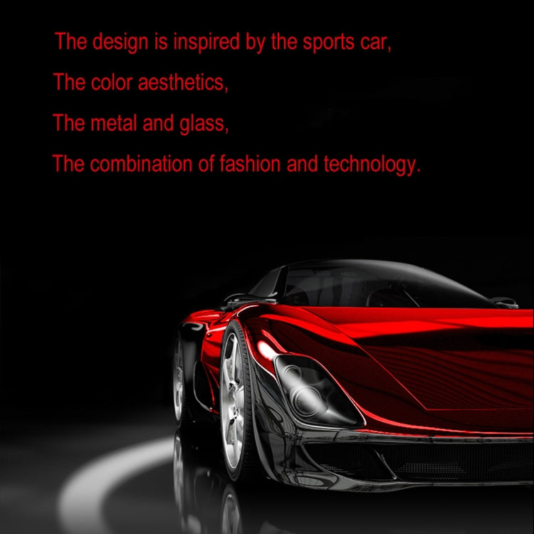 For iPhone X / XS Plating Frame + Glass Back Case