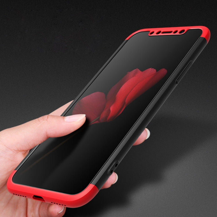 For iPhone X / XS GKK PC 360 Degrees Full Coverage Protective Case Back Cover
